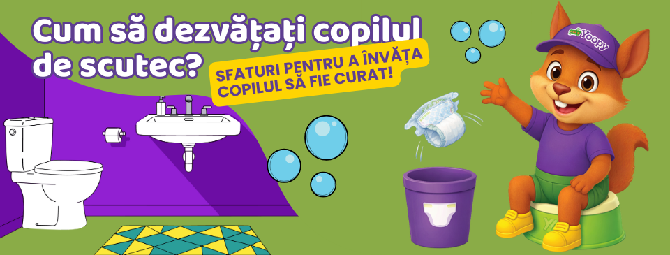 Cum să obișnuim copilul să renunțe la scutec? Sfaturi pentru dobândirea controlului sfincterian!
