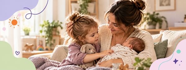 Gelozie pe frățior: cum pregătești copilul mai mare pentru bebeluș?