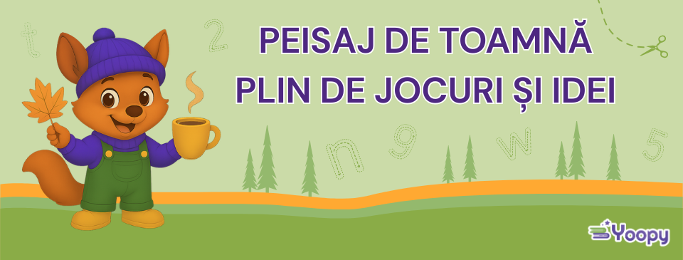 Peisaj de toamnă plin de jocuri și idei