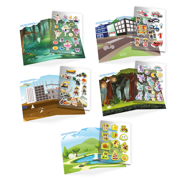 Stickere 3D luminoase