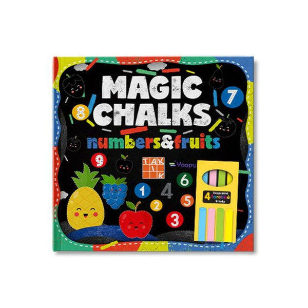 Magic Chalks - Carte cu tăbliță magică și cretă