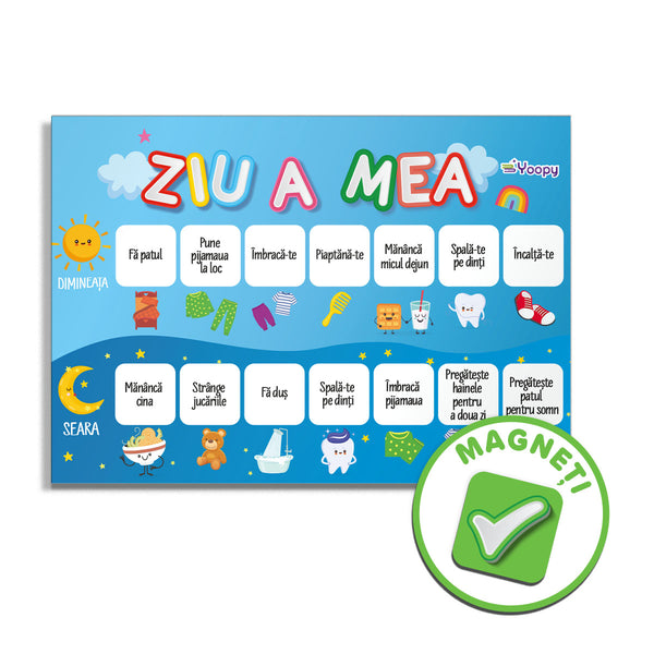 Organizator magnetic -  Ziua mea
