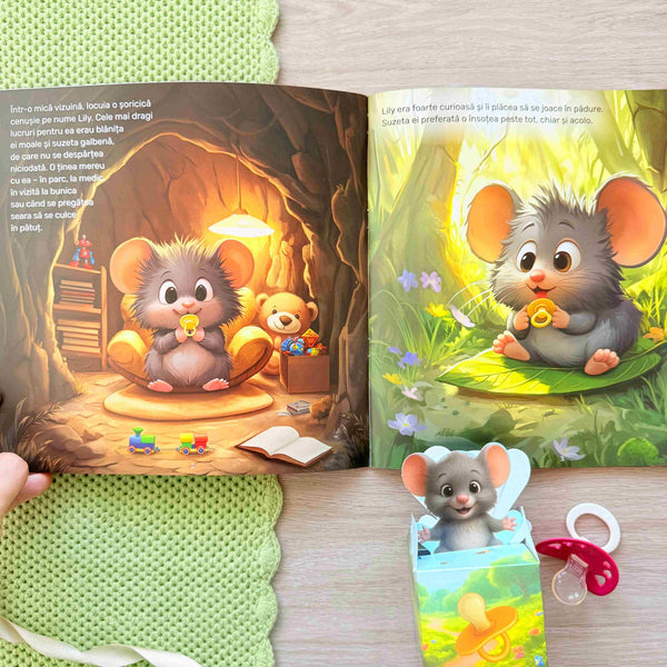 Cum a renunțat șoricica la suzetă