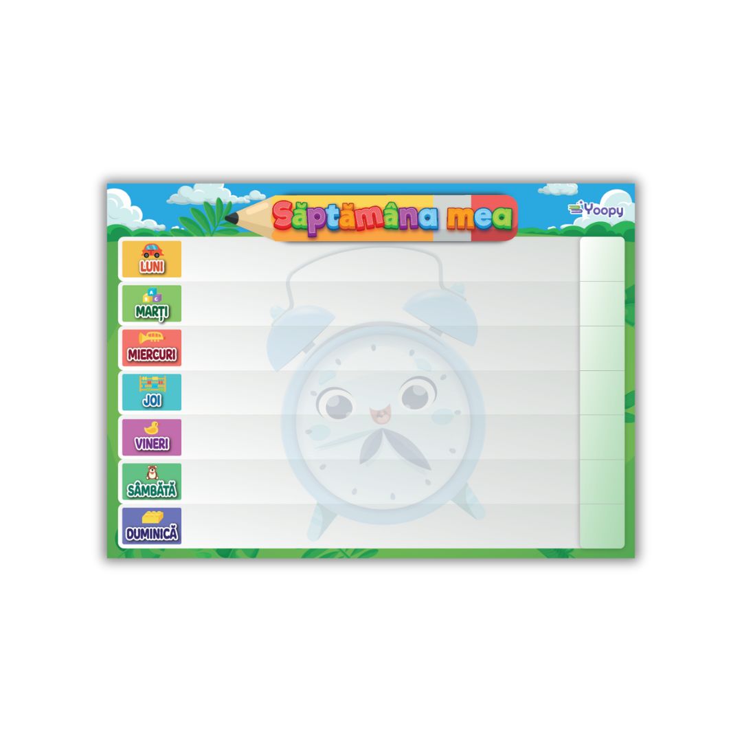 Organizator magnetic -  Ziua mea