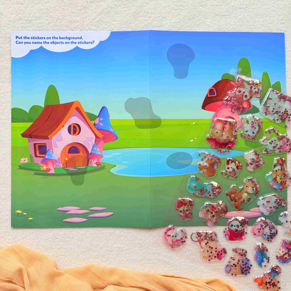 Stickere 3D sclipitoare