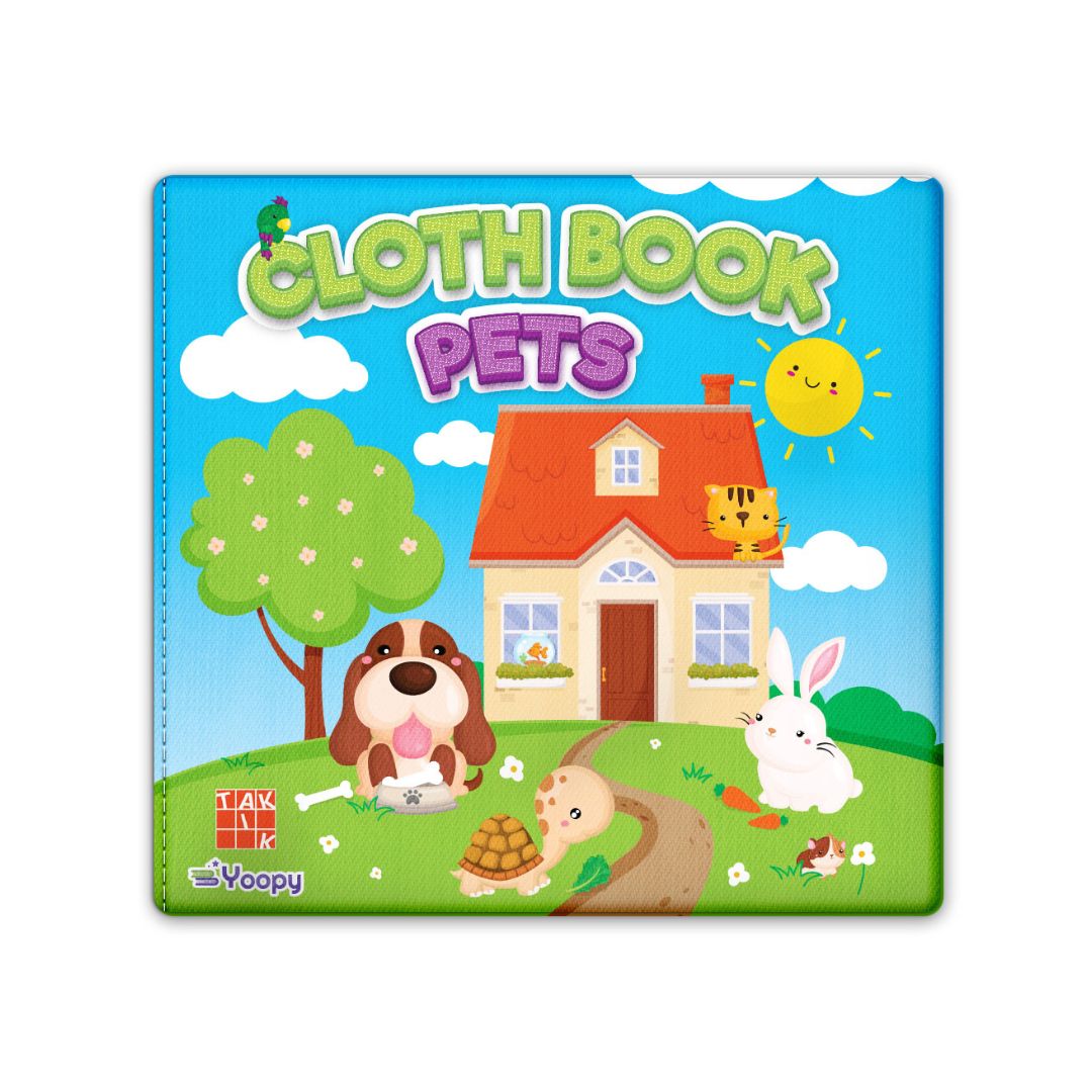 Cărți din material textil pentru copii mici (1+1 GRATIS)